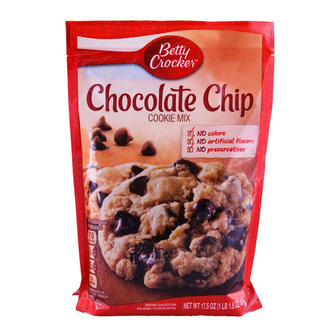 BETTY CROCKER CHOC CHIP COOKIE MIX 496G